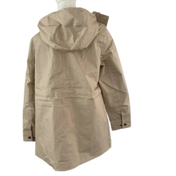NEW Hunter Ladies' Water & Wind Resistant Rain Jacket, Tan Large NWT - Picture 3 of 9